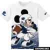 Customized NCAA Football Michigan Wolverines Mickey Shirt