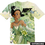 Customized Disney The Princess and the Frog Tiana Shirt