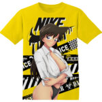 Customized Anime Gift Detective Conan Ran Mouri Kawaii Shirt