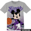 Customized NBA San Antonio Spurs Disney Mickey Shirt