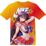 Customized Sailor Moon Sailor Mars Kawaii Shirt