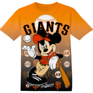 Customized MLB San Francisco Giants Mickey Shirt