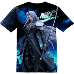 Customized Gaming Final Fantasy Sephiroth Shirt