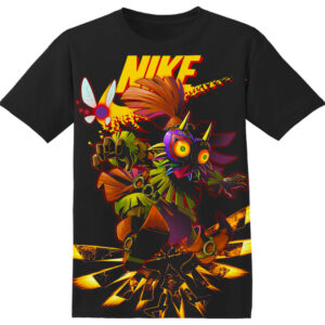 Customized Gaming Skull Kid Tshirt The Legend of Zelda Shirt