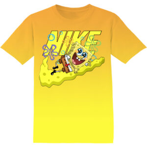 Customized Gift For Cartoon Fan SpongeBob SquarePants Yellow Shirt