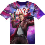 Customized Movie Gift Guardians of the Galaxy Peter Quill Shirt
