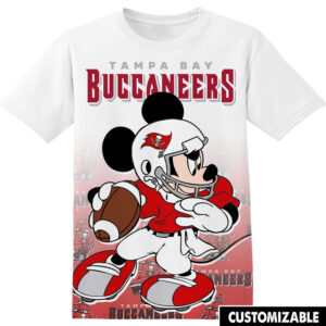 Customized NFL Tampa Bay Buccaneers Mickey Shirt