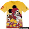 Customized NCAA Football Texas Longhorns Mickey Shirt