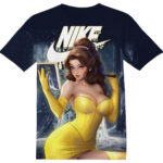 Customized Gift For Cartoon Lover Bella Beauty And The Beast Disney Shirt