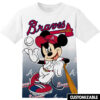 Customized MLB Arizona Diamondbacks Disney Mickey Shirt