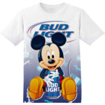 Customized Bud Light Disney Mickey Shirt
