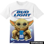 Customized Bud Light Star Wars Yoda Shirt