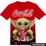 Customized Coca Cola Star Wars Yoda Shirt
