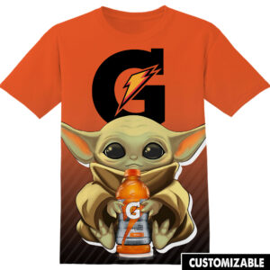 Customized Gatorade Star Wars Yoda Shirt