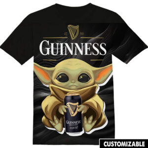 Customized Guinness Star Wars Yoda Shirt