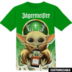 Customized Jagermeifter Star Wars Yoda Shirt