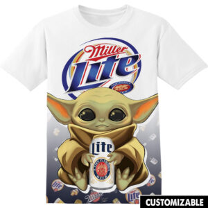 Customized Miller Lite Star Wars Yoda Shirt