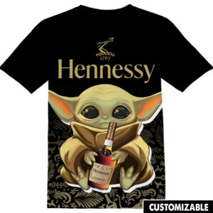 Customized Hennessy Star Wars Yoda Shirt