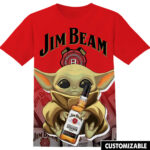 Customized Jim Beam Star Wars Yoda Shirt