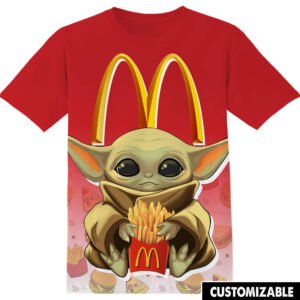 Customized McDonalds Star Wars Yoda Shirt
