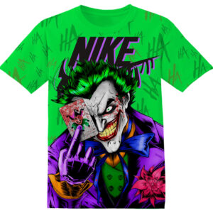 Customized Movie Gift DC Comics Joker Shirt Hoodie