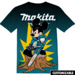 Customized Makita Power Tools Disney Mickey Shirt