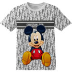 Customized Disney Mickey Fan Adult And Kid DiO Tshirt