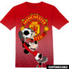 Customized Football Arsenal Disney Mickey Shirt