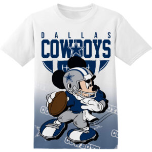 Customized NFL Dallas Cowboys Mickey Shirt