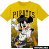 Customized NBA San Antonio Spurs Disney Mickey Shirt