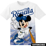 Customized MLB Kansas City Royals Disney Mickey Shirt