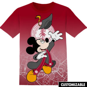 Customized Stanford University Disney Mickey Shirt