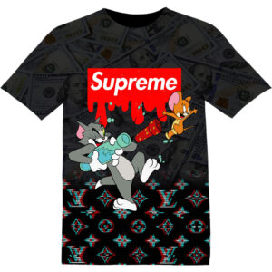 Customized Cartoon Tom and Jerry Shirt