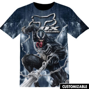 Customized Gift For Racing Lover Venom Fox Racing Shirt