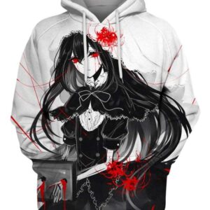 Tears Of Blood  3D Hoodie, Hot Anime Character for Lovers