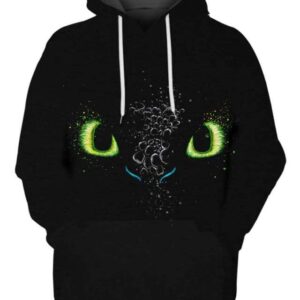 The Eyes of the Night 3D Hoodie, How To Train Your Dragon Dragons