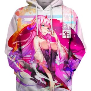 Too Much Sake  3D Hoodie, Hot Anime Character for Lovers