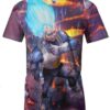 Atrocious Beerus God of destruction Dragon Ball 3D Hoodie, Dragon Ball Shirt for Fan
