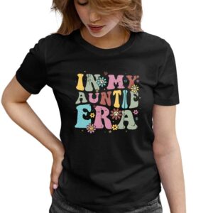 In My Auntie Era Woman T Shirt Black Front