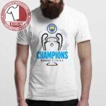 Manchester City UCL Champions T-Shirt