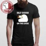 Silly Goose On The Loose Crewneck Shirt