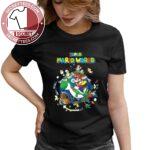 Super Mario World Yoshi & Mario T-Shirt