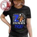 Zeta Phi Beta Sorority Shirt, 1920 Zeta Sorority Life Shirt