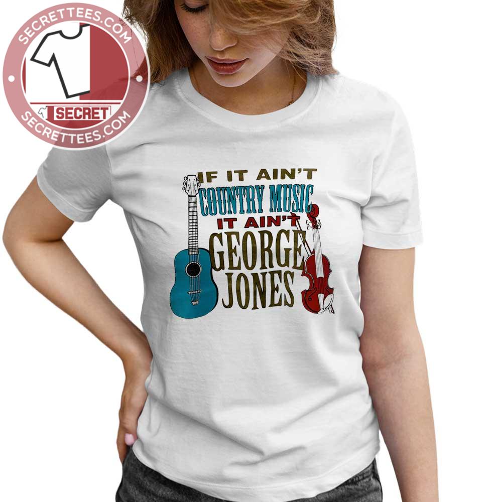 If It Ain't Country Music Vintage 1996 George Jones Shirt