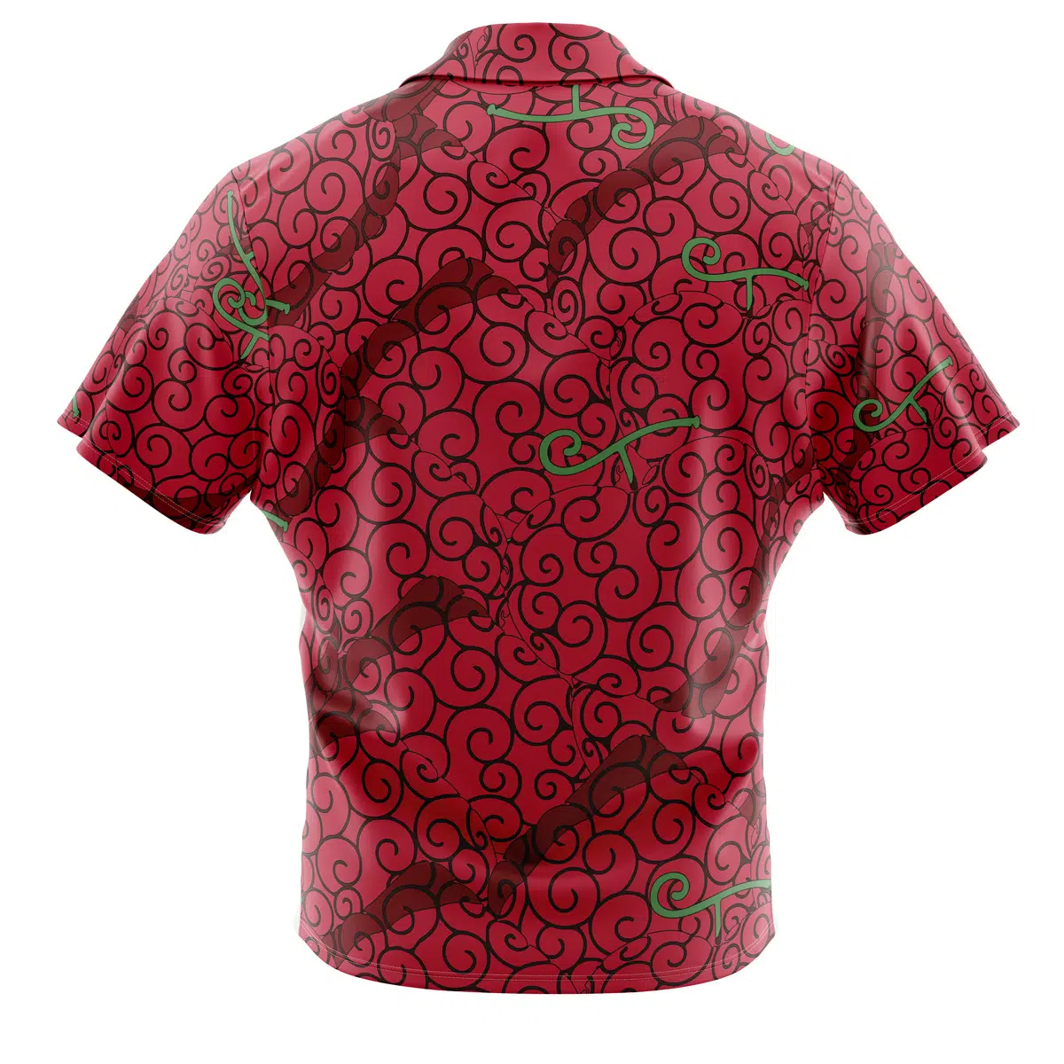 Red Ope Ope No Mi Devil Fruit One Piece Hawaiian Shirt, Law Button Up Shirts